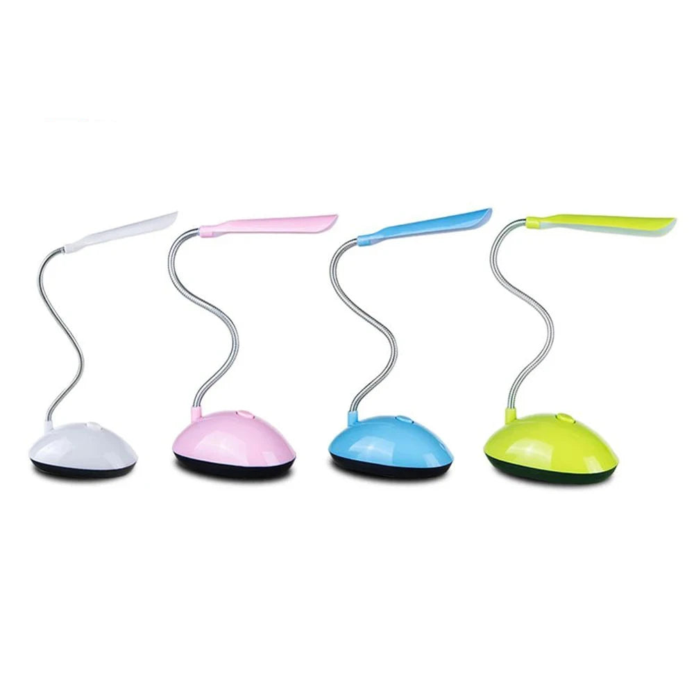 Lámpara LED de Lectura Portátil Flexible para Mesa