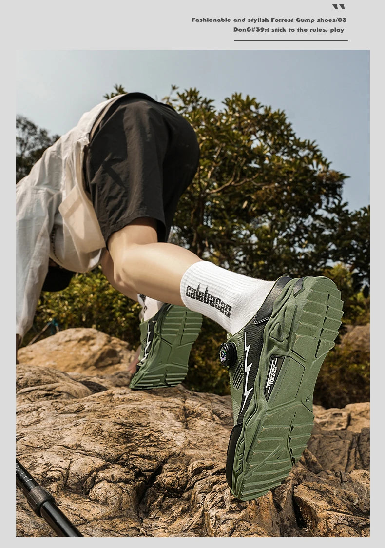 Zapatillas Casuales Transpirables para Hombre - Suela Blanda