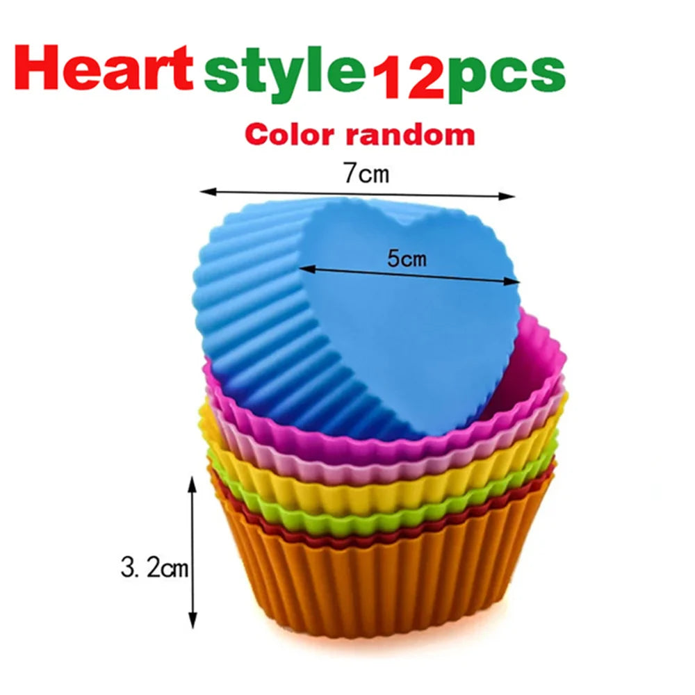 Molde de Silicona para Pastel y Muffins