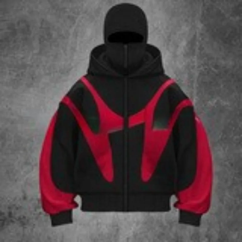 Buzo con Capucha Oversize Estampado para Hombre