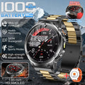 2026 militar t-rex 3 reloj inteligente reloj de Fitness hombres 466*466 pantalla AMOLED 1000mAh batería linterna llamada impermeable Smartwatchs