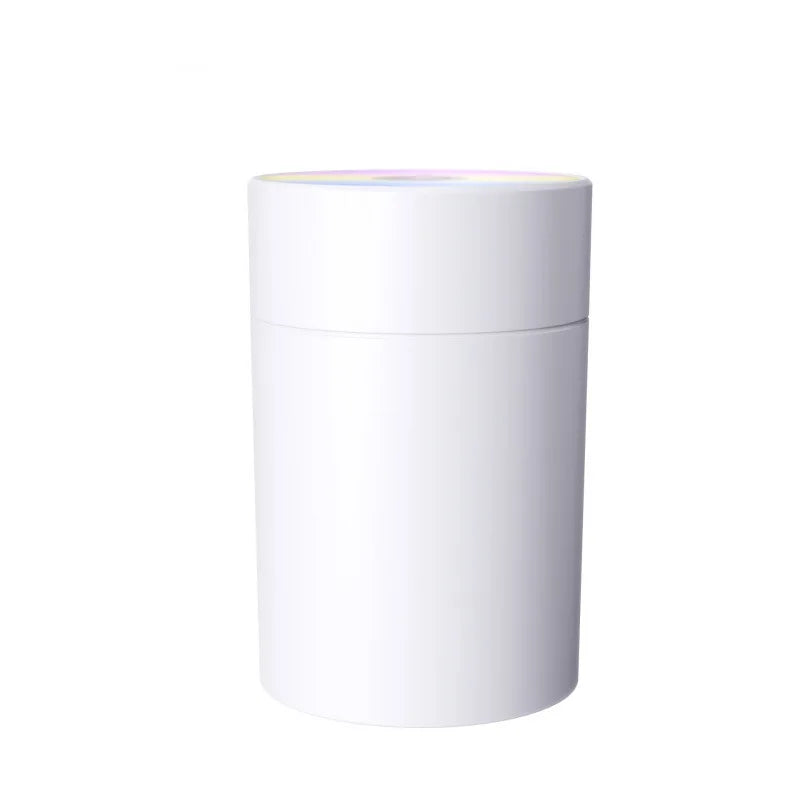 Humidificador ultrasónico USB 200ml con luz LED y difusor de aromas para auto y hogar