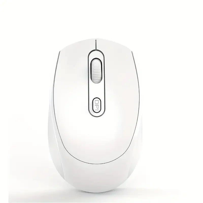 Ratón inalámbrico con batería para Gamer, modos duales, compatible con Bluetooth, 2,4G, USB, silencioso, para portátil, tableta, Macbook Mause
