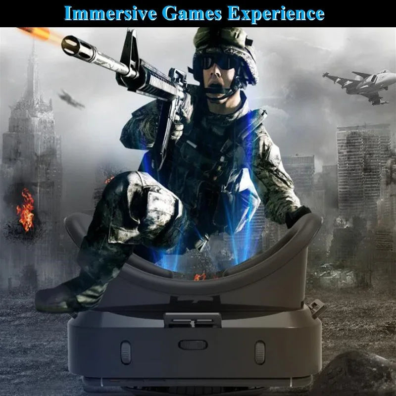 Gafas Shinecon 3D VR, gafas Viar de realidad Virtual, dispositivos de auriculares, lentes de casco inteligentes para teléfono móvil, visor de teléfonos inteligentes
