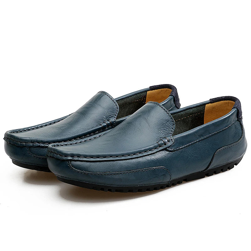 Mocasines de Cuero para Hombre – Calzado Casual Transpirable