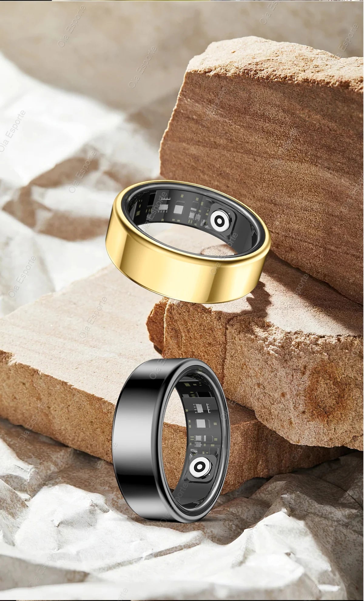 Anillo Inteligente Monitor de Salud Multideporte