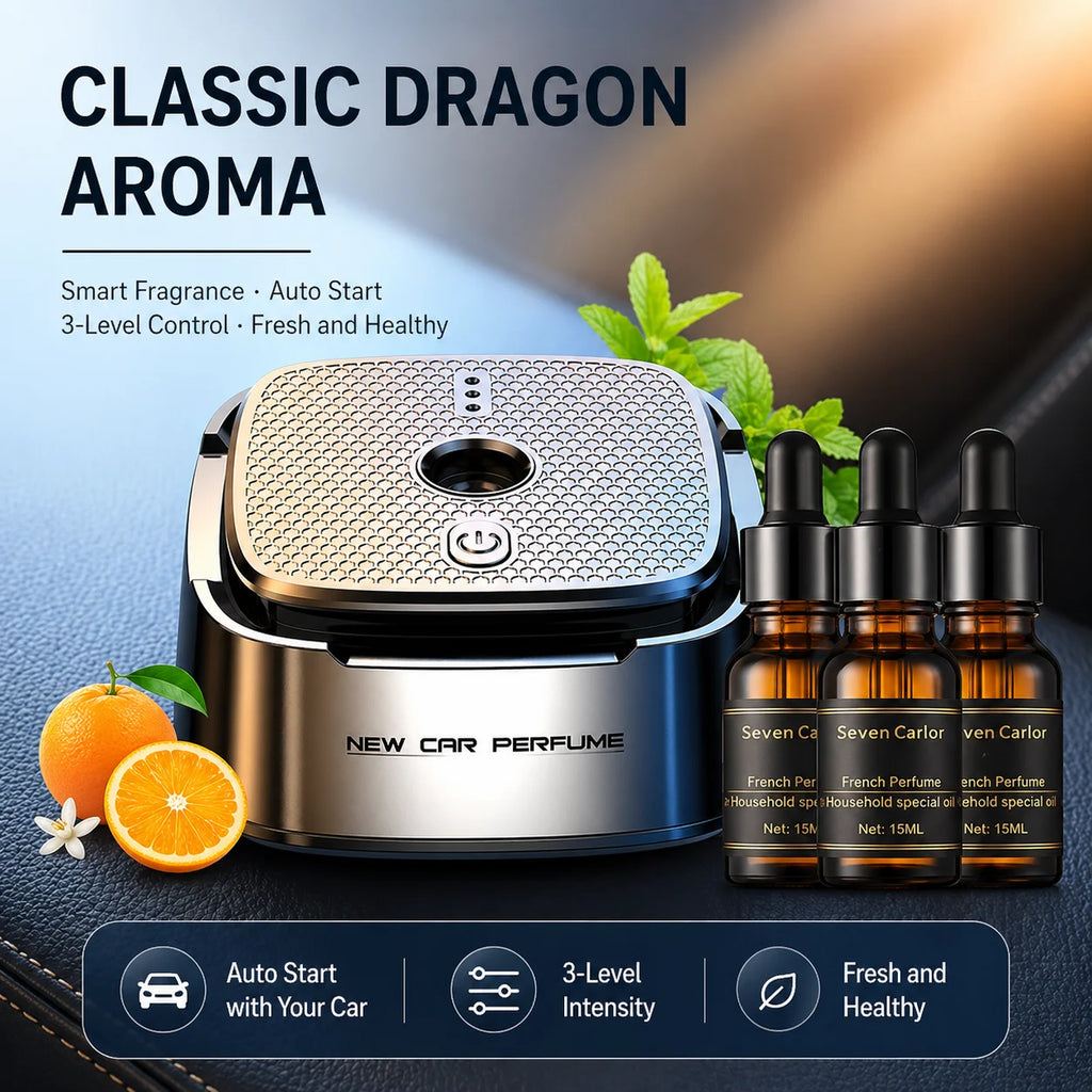 Ambientador Inteligente para Auto, Fragancia Ligera y Duradera, Spray para Auto, Fragancia para Interiores de Auto para Hombre, Artículo Decorativo, Difusor de Fragancia