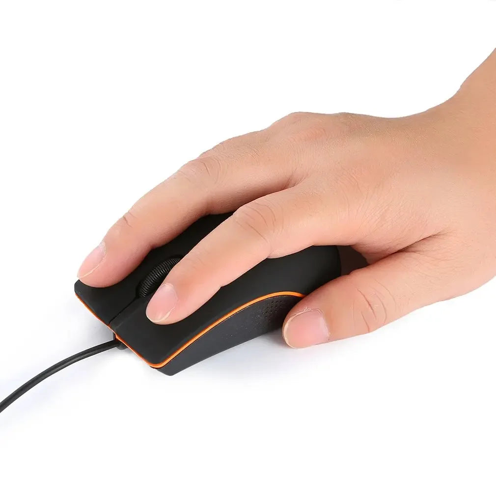 Ratón con cable M20, ratón de oficina para ordenador de 1200DPI, ratón con cable de textura mate antideslizante para ordenador portátil de oficina y hogar