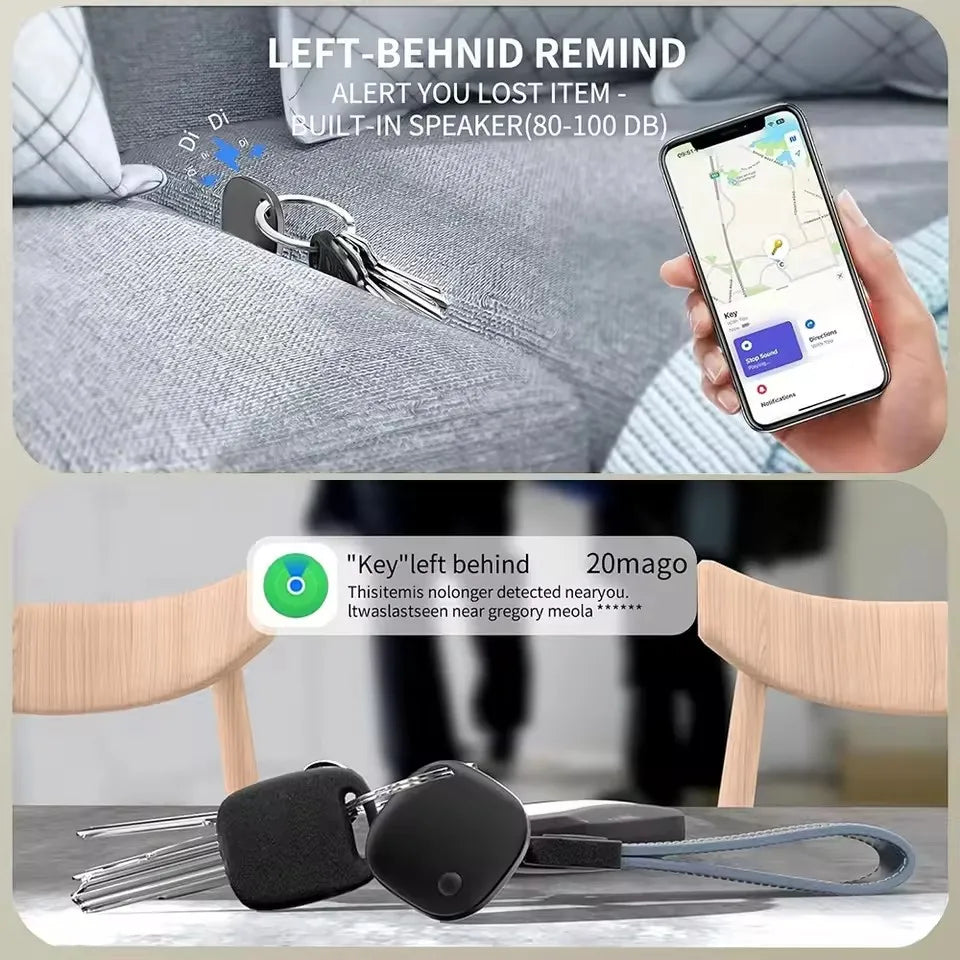 Localizador GPS Inteligente con Bluetooth, Funciona con la Aplicación Buscar, Dispositivo Antipérdida con Recordatorio para iPhone, Reemplazo de Etiqueta, Certificado MFI