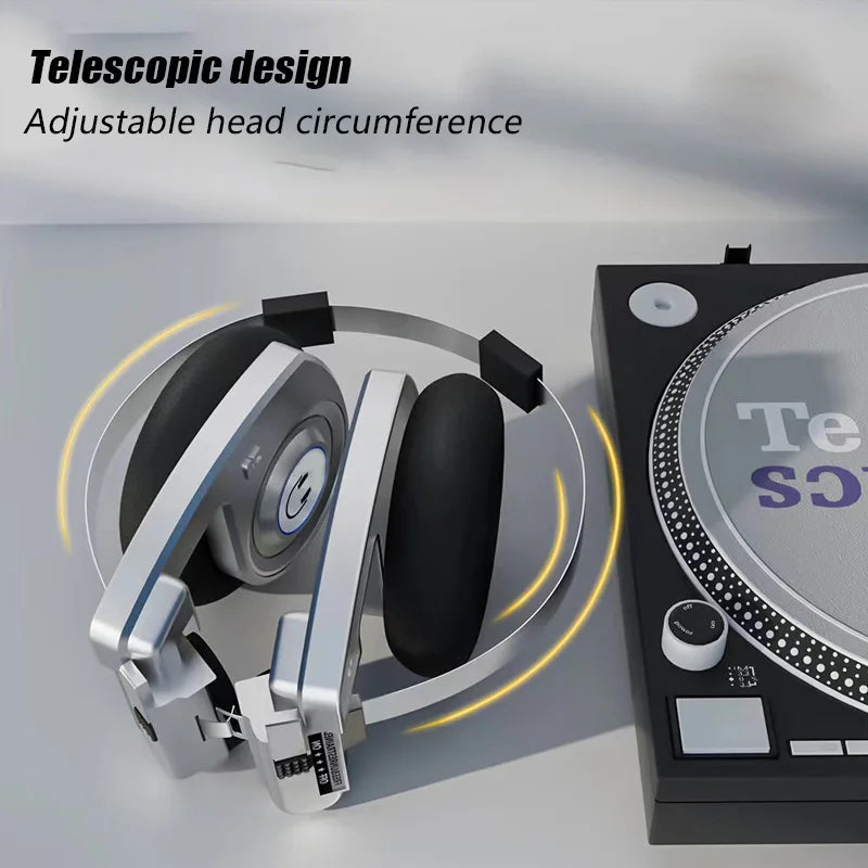 Auriculares Bluetooth Retro Plegables con Cancelación de Ruido ANC