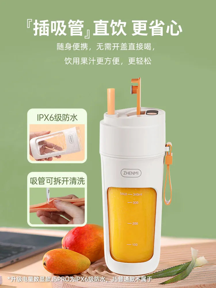 Exprimidor Portátil Inalámbrico Multifuncional para Jugos
