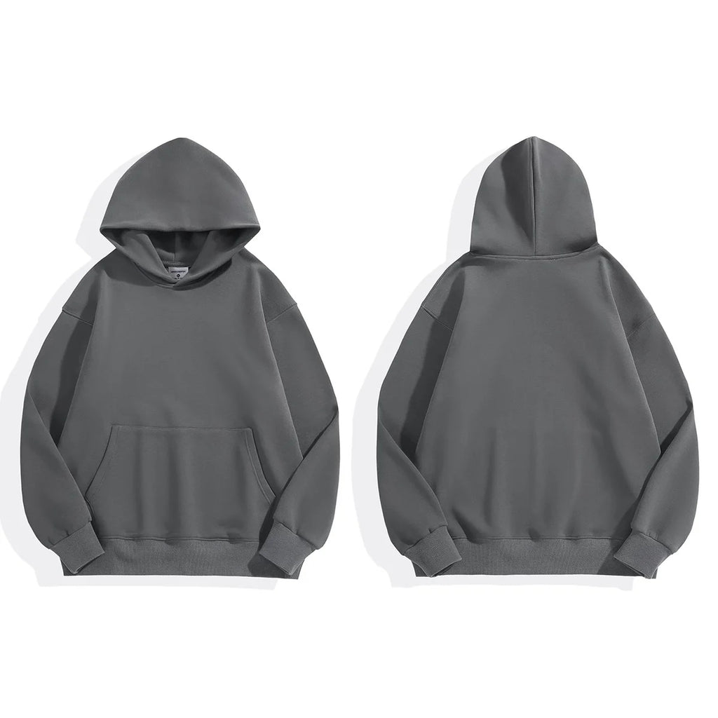 Sudadera con Capucha Pesada 480gsm, Algodón y Terciopelo
