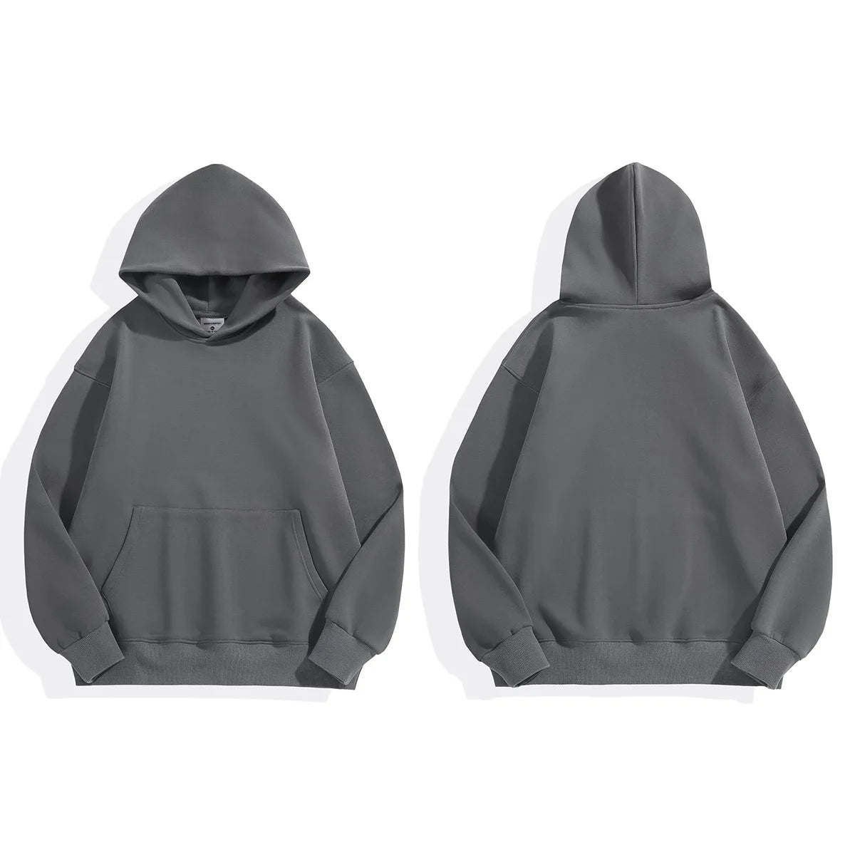 Sudadera con Capucha Pesada 480gsm, Algodón y Terciopelo