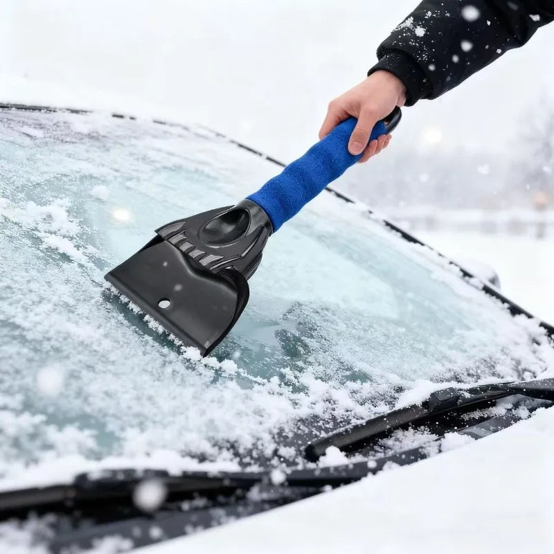 Rascador de hielo para coche, pala para nieve, parabrisas, descongelación automática, herramienta de limpieza para quitar la nieve en invierno, accesorios para coche, pala para quitar la nieve