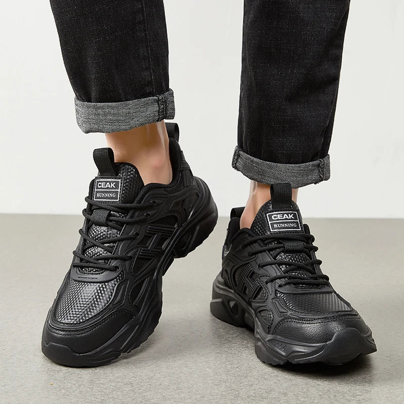 Zapatos de Chef de Hotel para las cuatro estaciones, transpirables, ligeros, antideslizantes, impermeables, a prueba de aceite, zapatos de trabajo de cocina, calzado deportivo informal para exteriores para hombre