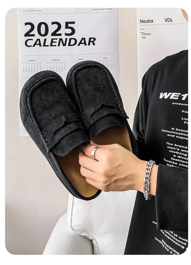 Pantuflas unisex tipo mule antideslizantes para interior y exterior
