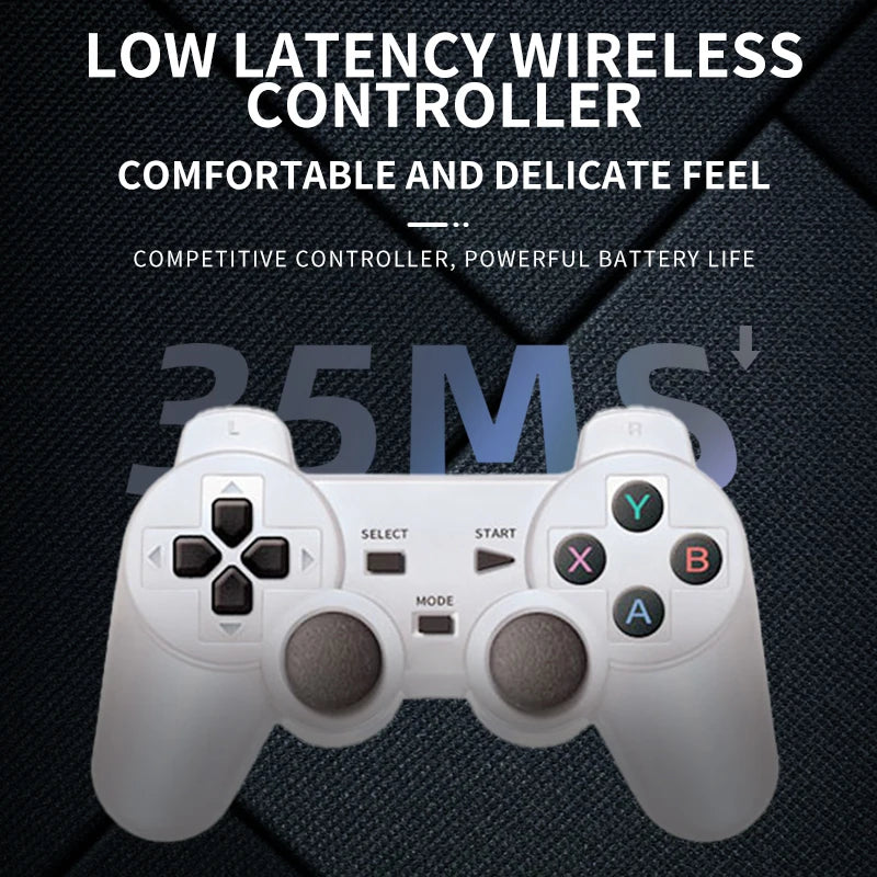 Consola de juegos de TV Coopreme XP18, salida HD, pantalla de 7 pulgadas, consola de vídeo portátil Retro, controlador inalámbrico compatible con simulador de 4000mAh