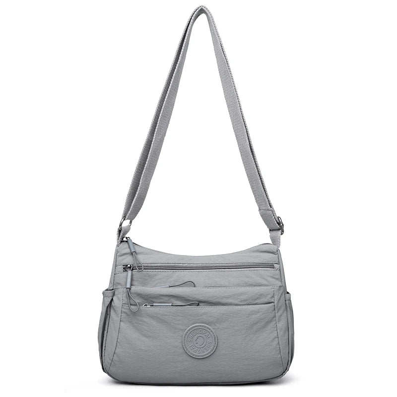Bolso Bandolera Multibolsillo Unisex para Viajes y Uso Diario