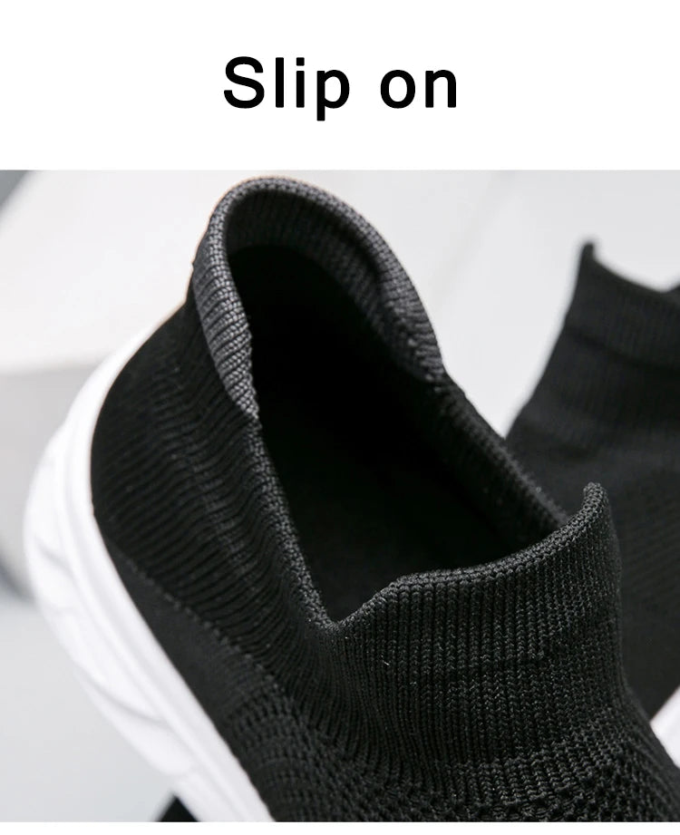 Zapatos informales transpirables para hombre, zapatos vulcanizados sin cordones, zapatillas informales ligeras para hombre, zapatos planos antideslizantes suaves, mocasines para exteriores