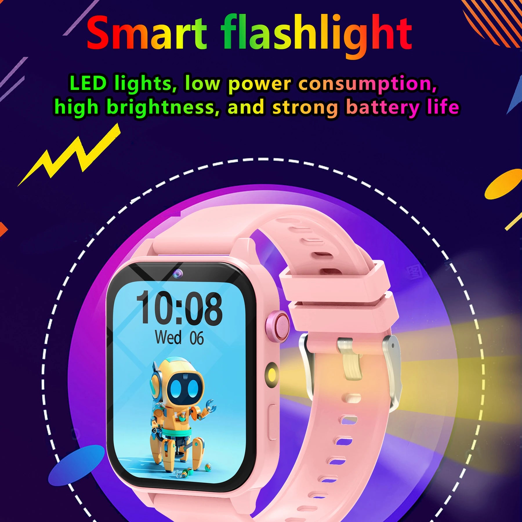 Reloj Inteligente Niños Pantalla Táctil Juegos