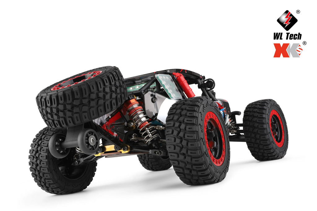 WLtoys 1/12 Autos RC 124017 124007 124016 124020 2.4G de Alta Velocidad   Coche de Carreras a Control Remoto sin Escobillas 4WD 75km/h, Juguete para Niños, Regalo