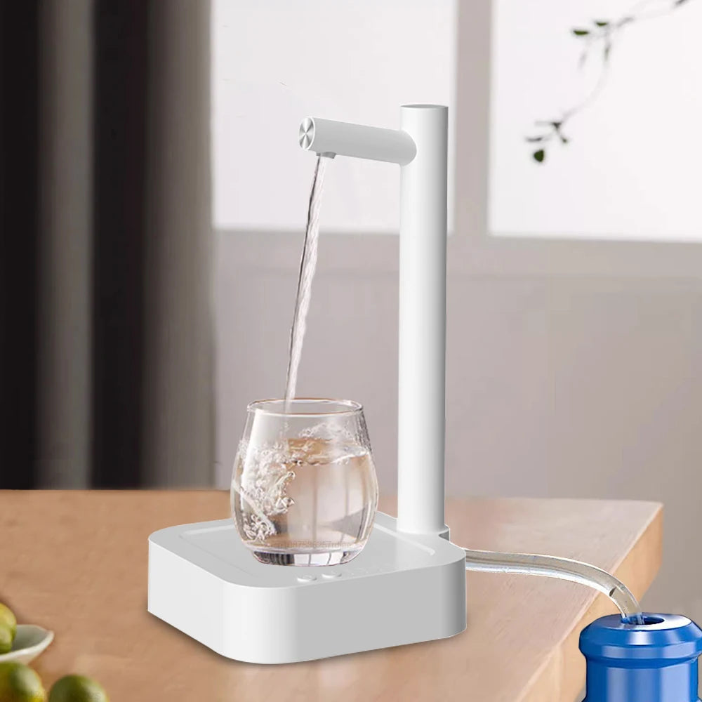 Dispensador de agua eléctrico portátil con bomba automática recargable