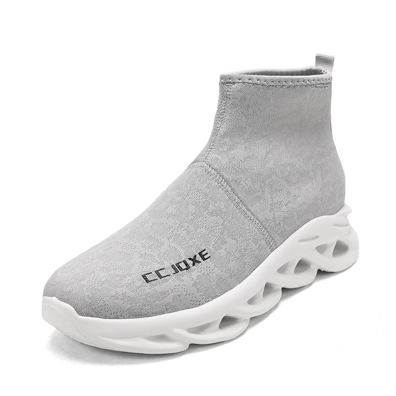 Zapatillas informales transpirables para hombre con realce de altura