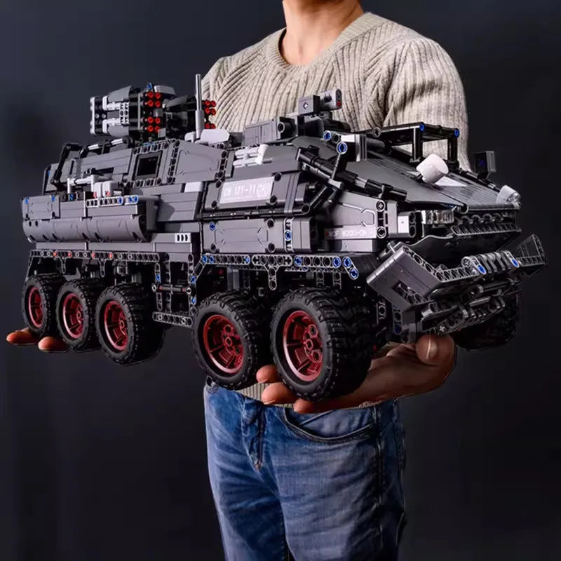 Set de bloques de construcción militares 6 en 1 para niños, DIY