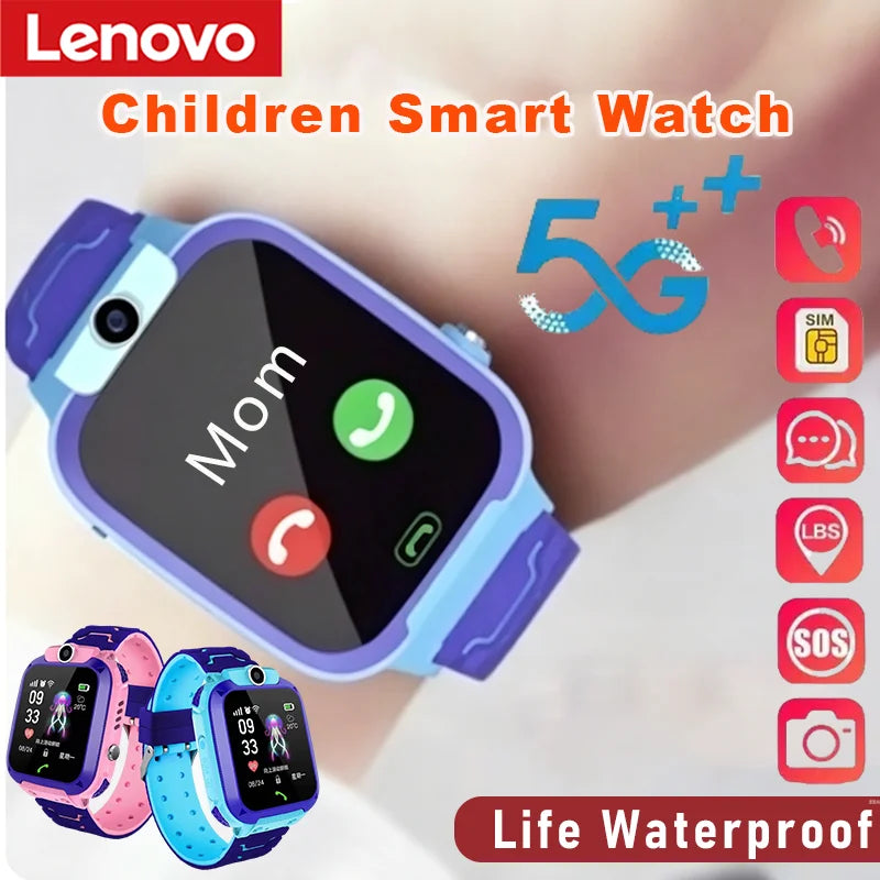Reloj Inteligente Lenovo Niños 5G GPS Cámara