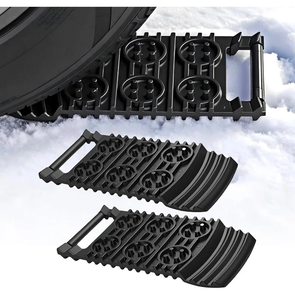 Tablero de Escape de neumáticos de coche, cadenas antideslizantes de emergencia, alfombrilla de tracción, pistas de recuperación, cadena de nieve, pala, rampas, almohadilla de ruedas