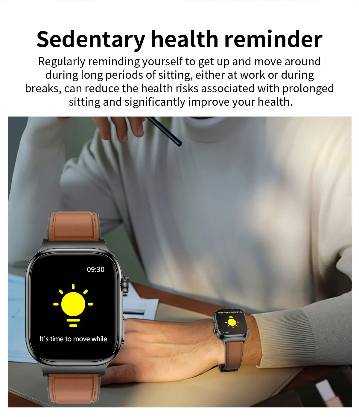 Reloj Inteligente ECG Mujer Bluetooth Voz AI