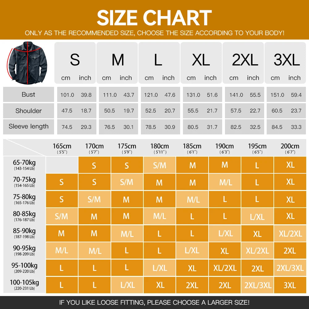 Chaquetas para hombre, camisa forrada de franela de primavera, abrigo, sudadera informal con botones a presión, estilo vaquero occidental, Top de alta calidad, talla estadounidense