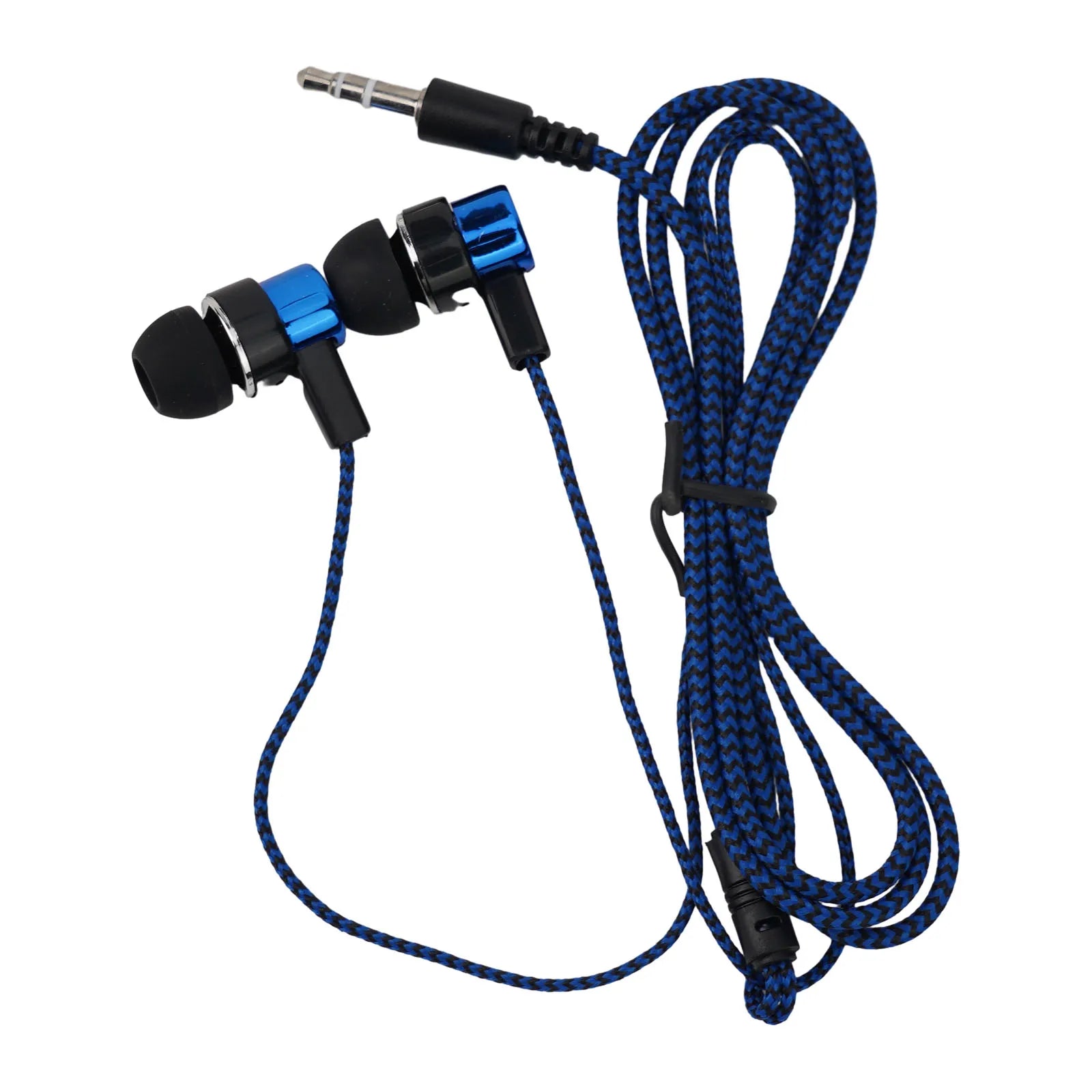 Experimente graves potentes con auriculares internos con cable, auriculares estéreo de 3,5 mm para dispositivos móviles, diseño con aislamiento de ruido