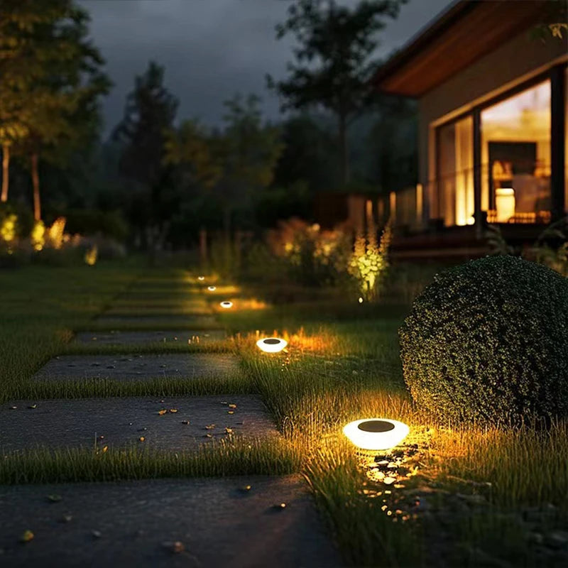Luz Solar para Jardín, Paquete de 1/2/3/4 Unidades, Impermeable para Exteriores, Lámpara para Caminos, Iluminación de Paisaje para Patio, Entrada y Pasillos