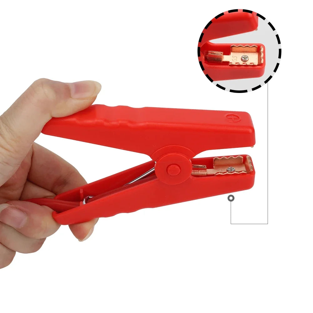 Cable con Pinzas de Cocodrilo para Arranque de Batería 12V EC5
