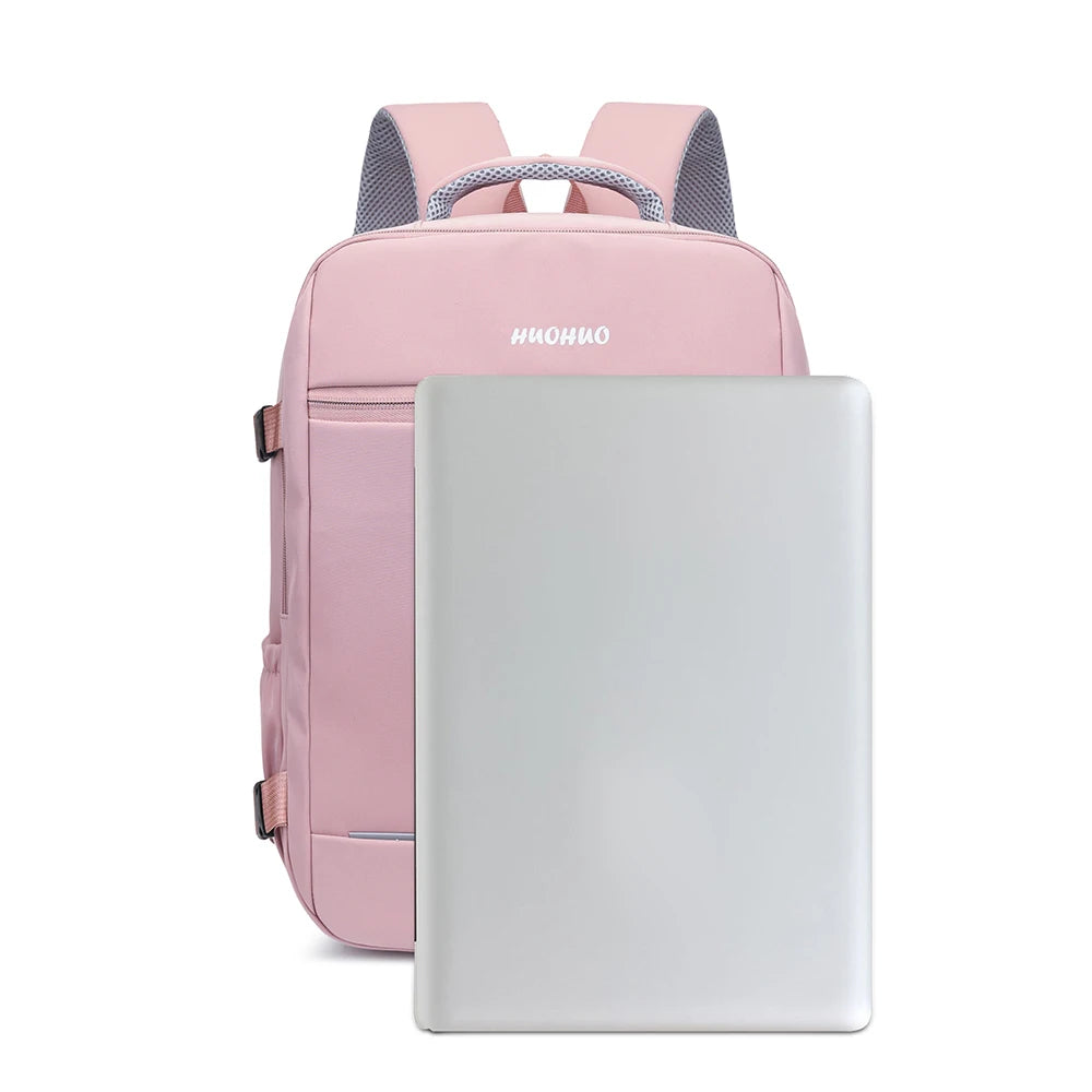 Mochila 180° Apertura Total Gran Capacidad para Viajes, Negocios y Laptop