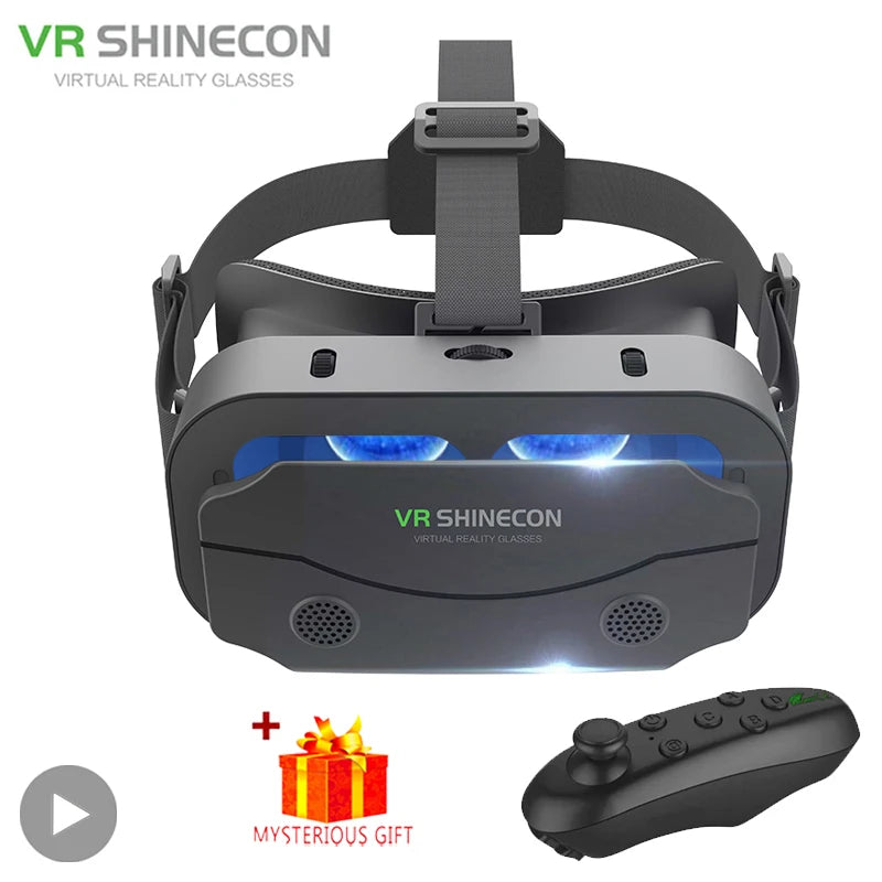 Gafas VR 3D Viar para teléfono, auriculares de realidad Virtual, dispositivos para casco, lentes inteligentes, gafas para teléfonos inteligentes, juego móvil Hedset