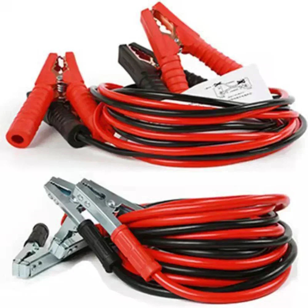 Cable de Puente para Batería de Auto - Cobre Puro 4 Metros