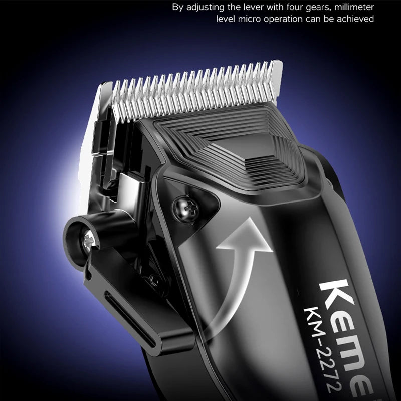 Cortadora de Pelo Kemei KM-2272 con Pantalla LCD