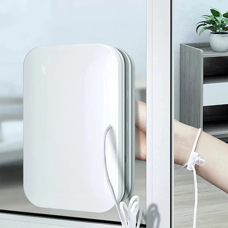 NUEVO Cepillo Magnético Limpiador de Ventanas de Doble Cara con Descarga Automática de Agua, Limpiacristales, Herramientas de Limpieza para el Hogar