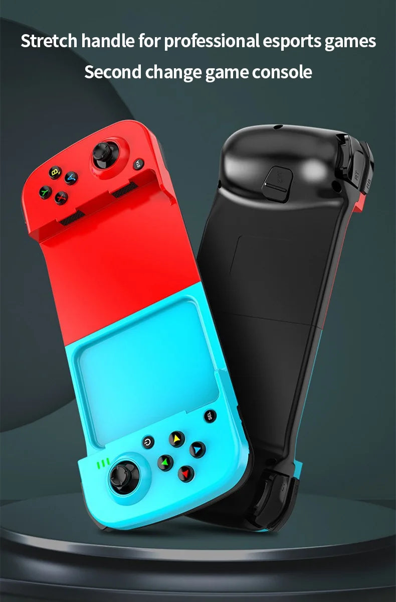 Controlador de juegos extensible inalámbrico D3 compatible con Bluetooth para teléfonos móviles Android Ios PC Gamepad Joystick Control de juego