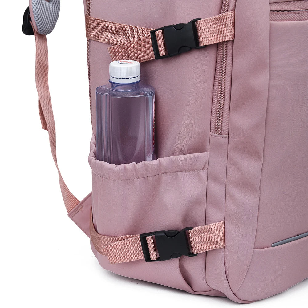 180 °     Mochila Completamente Abierta con Gran Capacidad y Múltiples Bolsillos, Adecuada para Viajes Diarios, Equipaje de Negocios y Bolsa para Computadora
