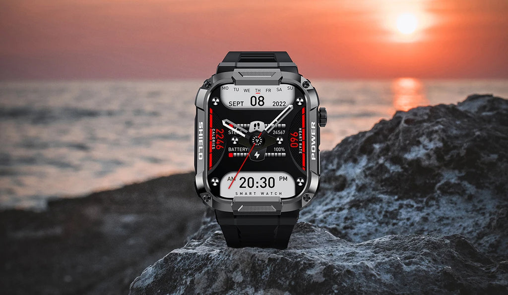 Reloj Inteligente con Monitor de Actividad Física y Bluetooth