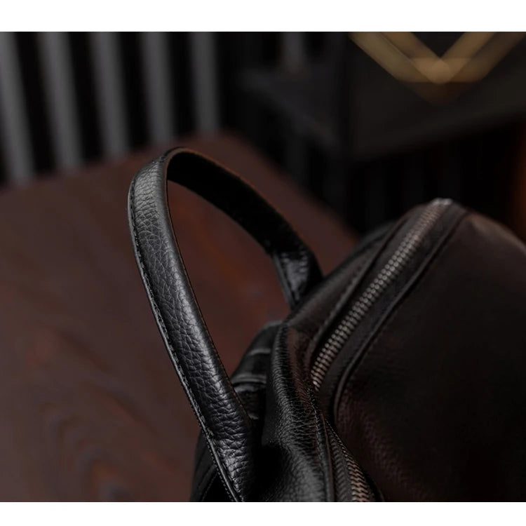 Mochila de mujer suave de estilo retro de gran capacidad, bolso de hombro convertible, perfecto para desplazamientos y viajes