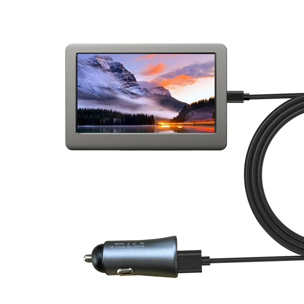 Radio de Auto 4.3 Pulgadas CarPlay y Android Auto Inalámbrico DYBO