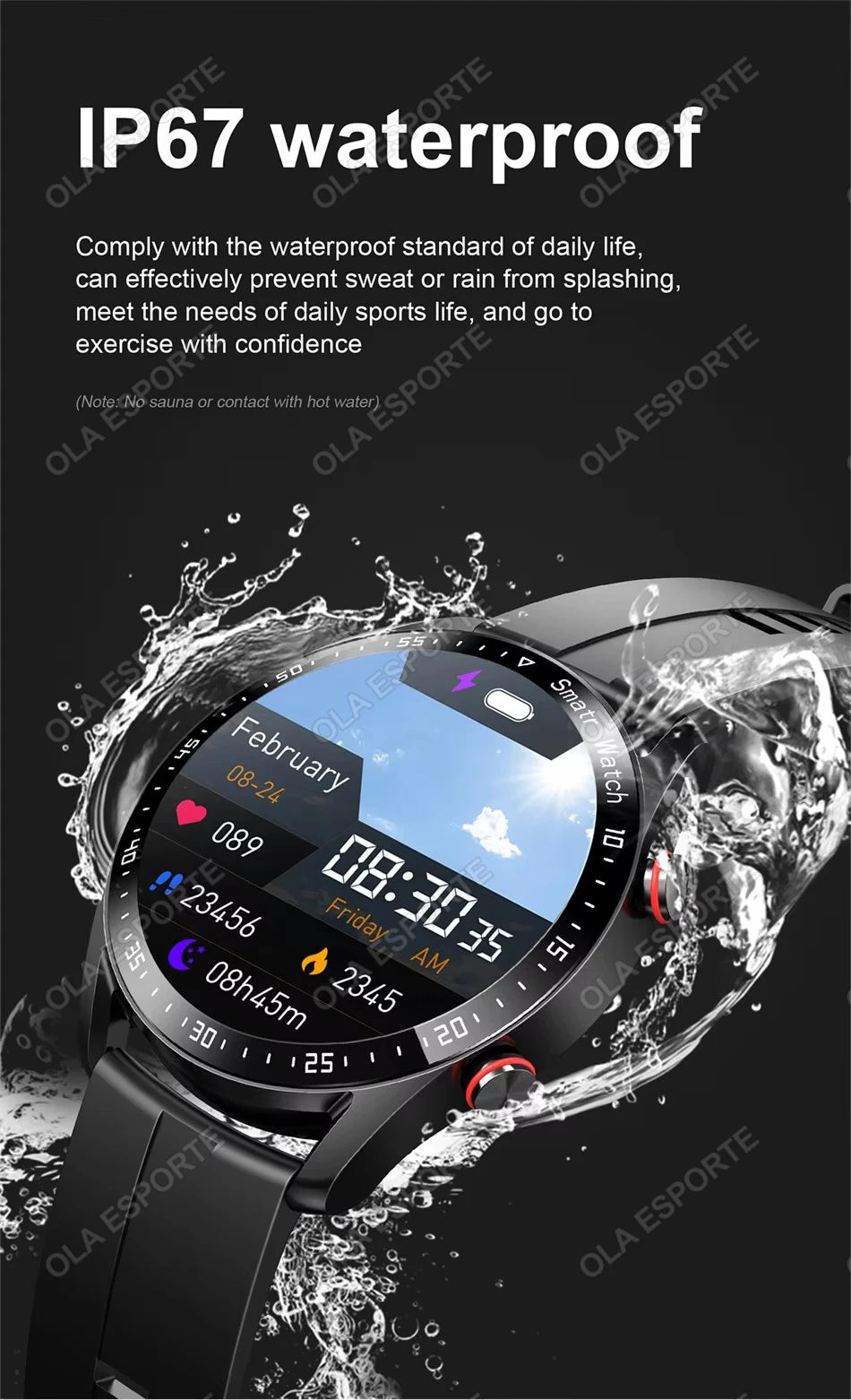 Reloj Inteligente Pantalla Táctil 1.5 Llamadas BT