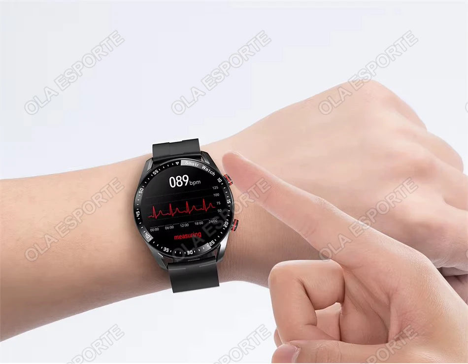 2025 nuevo reloj inteligente para hombres pantalla completamente táctil de 1,5 pulgadas llamada Bluetooth relojes de hombre de negocios Fitnes reloj inteligente deportivo para Android IOS
