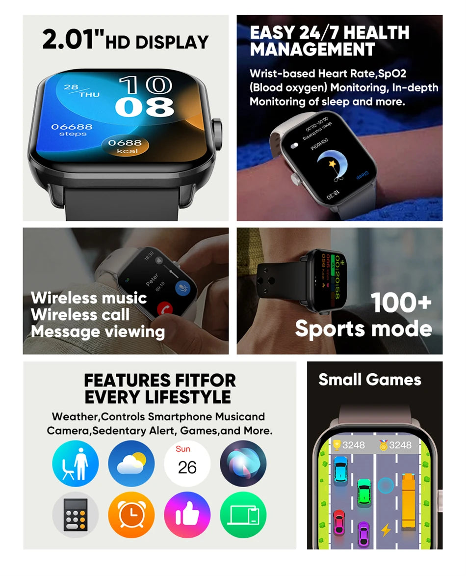 Reloj Inteligente Serie 5 Global con AMOLED, GPS y Llamadas Bluetooth
