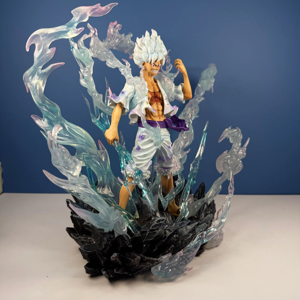 Figura de Anime JT de una pieza de 30cm, estatua de Nika Luffy Force Max, modelo de figura de acción, decoración de escritorio de PVC, colección Figma, regalos de juguete
