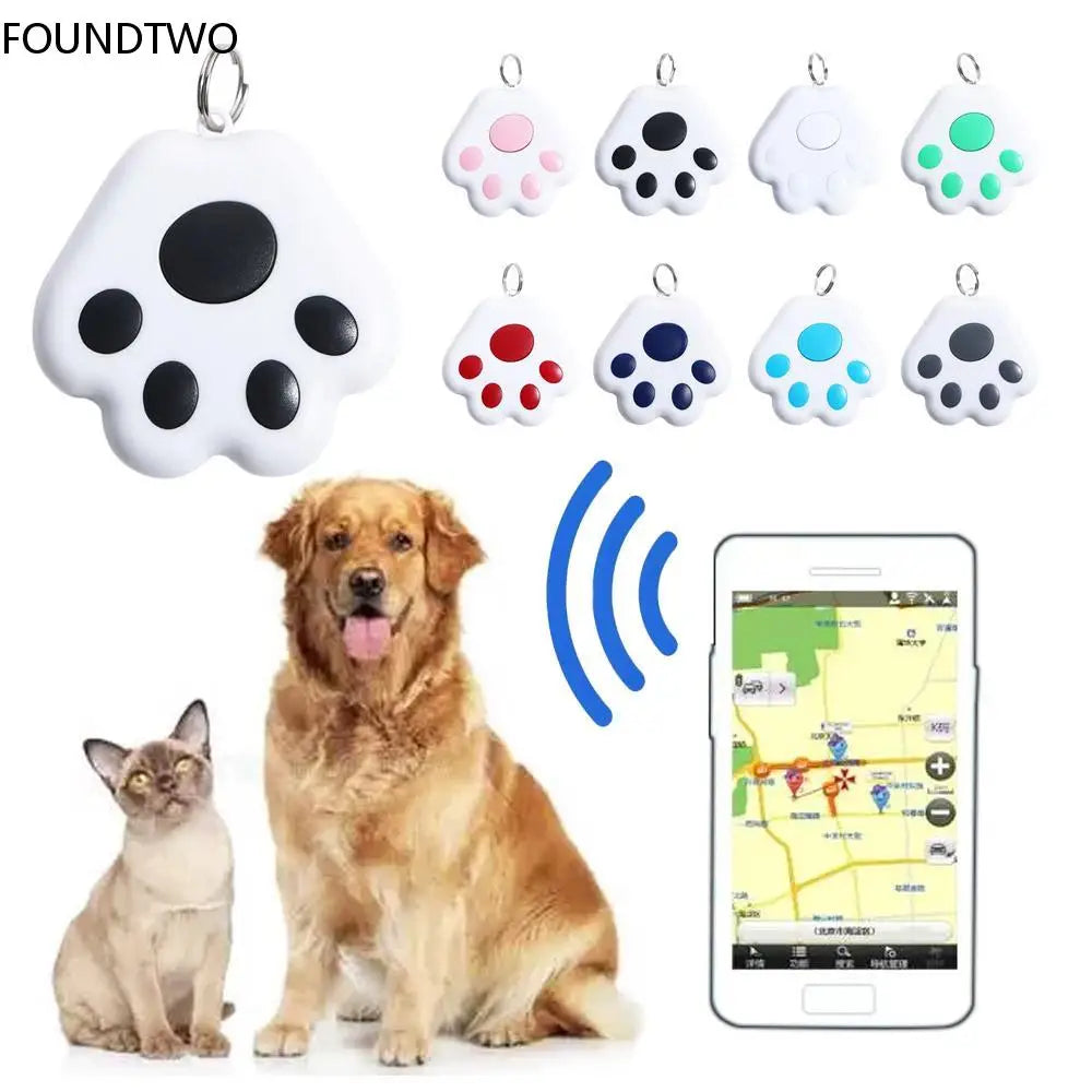 Rastreador GPS inteligente Mini antipérdida, localizador Bluetooth impermeable para mascotas, perro, gato, niños, billetera de coche, accesorios para Collar de llave